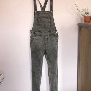 Free people denim overalls